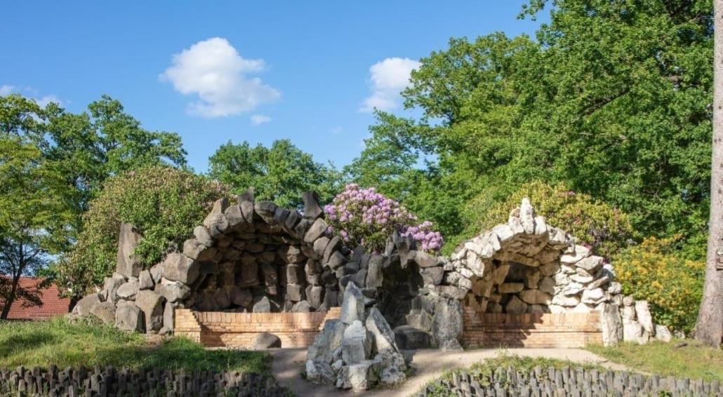 Ferienwohnung Im Gutshof Direkt Gegenueber Dem Schloss, Rhododendronpark Mit Terrasse Und Wlan Kromlau Экстерьер фото
